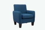 Alyssa Blue Linen Accent Armchair