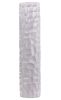 Textured Honeycomb Vase, White - Size 53" x 12" x 12"
