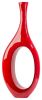 Trombone Vase, Red, Large