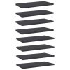 Bookshelf Boards 8 pcs Gray 15.7"x7.9"x0.6" Engineered Wood
