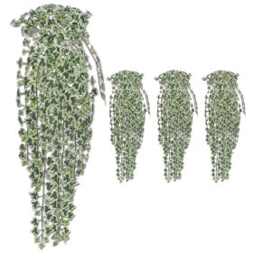 Artificial Ivy Bushes 4 pcs Variegated 35.4"