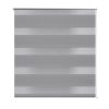 Zebra blind 15.7"x39.4" Gray