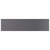 Bookshelf Boards 8 pcs High Gloss Gray 15.7"x3.9"x0.6" Engineered Wood