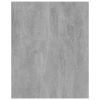 Bookshelf Boards 8 pcs Concrete Gray 15.7"x19.7"x0.6" Engineered Wood