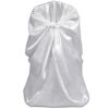 Chair Cover for Wedding Banquet 12 pcs White