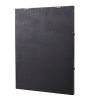 Jersey Frame Display Case with Lengthened Hanger for Baseball Basketball Football Hockey Sport Shirt and Uniform, Black