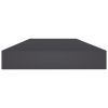 Bookshelf Boards 4 pcs Gray 31.5"x3.9"x0.6" Engineered Wood