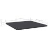Bookshelf Boards 8 pcs Gray 15.7"x15.7"x0.6" Engineered Wood