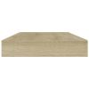 Bookshelf Boards 8 pcs Sonoma Oak 31.5"x3.9"x0.6" Engineered Wood