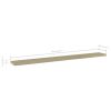 Bookshelf Boards 8 pcs Sonoma Oak 31.5"x3.9"x0.6" Engineered Wood