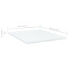 Bookshelf Boards 4 pcs White 15.7"x19.7"x0.6" Engineered Wood