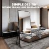 Mirror Full Length Mirror Wide Standing Tall Full Size Mirror for Bedroom Giant Full Body Mirror Large Floor Mirror Stand Up Dressing Big Lighted Mirr