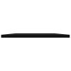 Bookshelf Boards 8 pcs Black 15.7"x19.7"x0.6" Engineered Wood