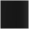Bookshelf Boards 4 pcs High Gloss Black 15.7"x15.7"x0.6" Engineered Wood
