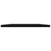 Bookshelf Boards 4 pcs Black 15.7"x19.7"x0.6" Engineered Wood