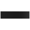 Bookshelf Boards 8 pcs High Gloss Black 15.7"x3.9"x0.6" Engineered Wood