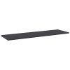 Bookshelf Boards 8 pcs Gray 39.4"x11.8"x0.6" Engineered Wood