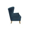 ACME Adonis Accent Chair, Azure Blue Velvet 59518