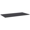 Bookshelf Boards 4 pcs Gray 39.4"x19.7"x0.6" Engineered Wood