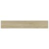 Bookshelf Boards 8 pcs Sonoma Oak 23.6"x3.9"x0.6" Engineered Wood