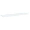 Bookshelf Boards 4 pcs White 39.4"x11.8"x0.6" Engineered Wood
