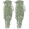 Artificial Ivy Bushes 4 pcs Variegated 35.4"