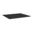 Bookshelf Boards 4 pcs High Gloss Black 23.6"x19.7"x0.6" Engineered Wood
