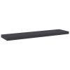 Bookshelf Boards 4 pcs Gray 15.7"x3.9"x0.6" Engineered Wood