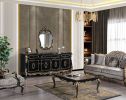 ACME Betria Mirror, Gold & Black Finish AC01893