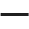 Bookshelf Boards 4 pcs Black 31.5"x3.9"x0.6" Engineered Wood