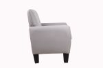 Alyssa Beige Linen Accent Armchair