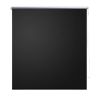 Roller Blind Blackout 15.7"x39.4" Black