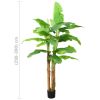 Artificial Banana Tree with Pot 118.1" Green