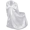 Chair Cover for Wedding Banquet 12 pcs White