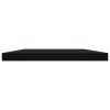 Bookshelf Boards 4 pcs Black 15.7"x7.9"x0.6" Engineered Wood