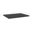 Bookshelf Boards 8 pcs Gray 15.7"x11.8"x0.6" Engineered Wood