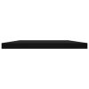 Bookshelf Boards 8 pcs Black 15.7"x11.8"x0.6" Engineered Wood