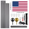 25ft Sectional Al Flag Pole