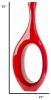 Trombone Vase, Red, Large