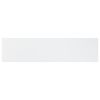 Bookshelf Boards 8 pcs High Gloss White 15.7"x3.9"x0.6" Engineered Wood
