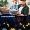Glow in the Dark Throw Blanket for 3-10 Year Old Boy Birthday Christmas Thanksgiving Gifts