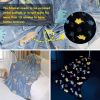 Glow in the Dark Throw Blanket for 3-10 Year Old Boy Birthday Christmas Thanksgiving Gifts