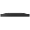 Bookshelf Boards 4 pcs High Gloss Black 15.7"x7.9"x0.6" Engineered Wood
