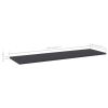 Bookshelf Boards 8 pcs Gray 39.4"x11.8"x0.6" Engineered Wood