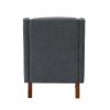 Alexander Armchair-CHARCOAL