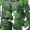 Artificial Ivy Bushes 4 pcs Green 35.4"