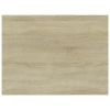 Bookshelf Boards 4 pcs Sonoma Oak 15.7"x11.8"x0.6" Engineered Wood
