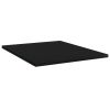 Bookshelf Boards 4 pcs Black 15.7"x19.7"x0.6" Engineered Wood