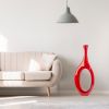 Trombone Vase, Red, Large