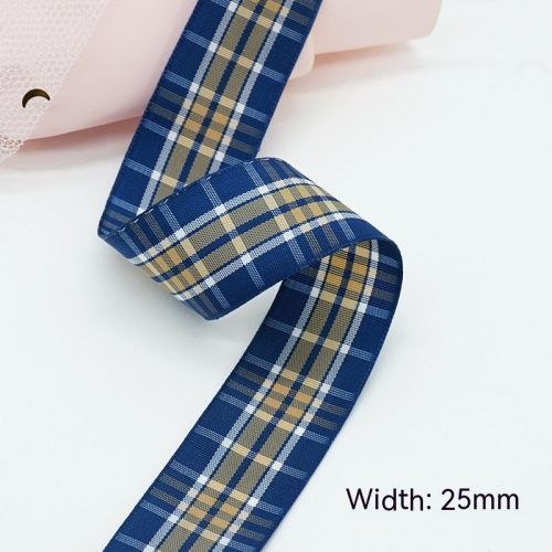 Solid Color Scottish Plaid Ribbon Hand-made DIY Clothing Ornament Bouquet Gift Packaging